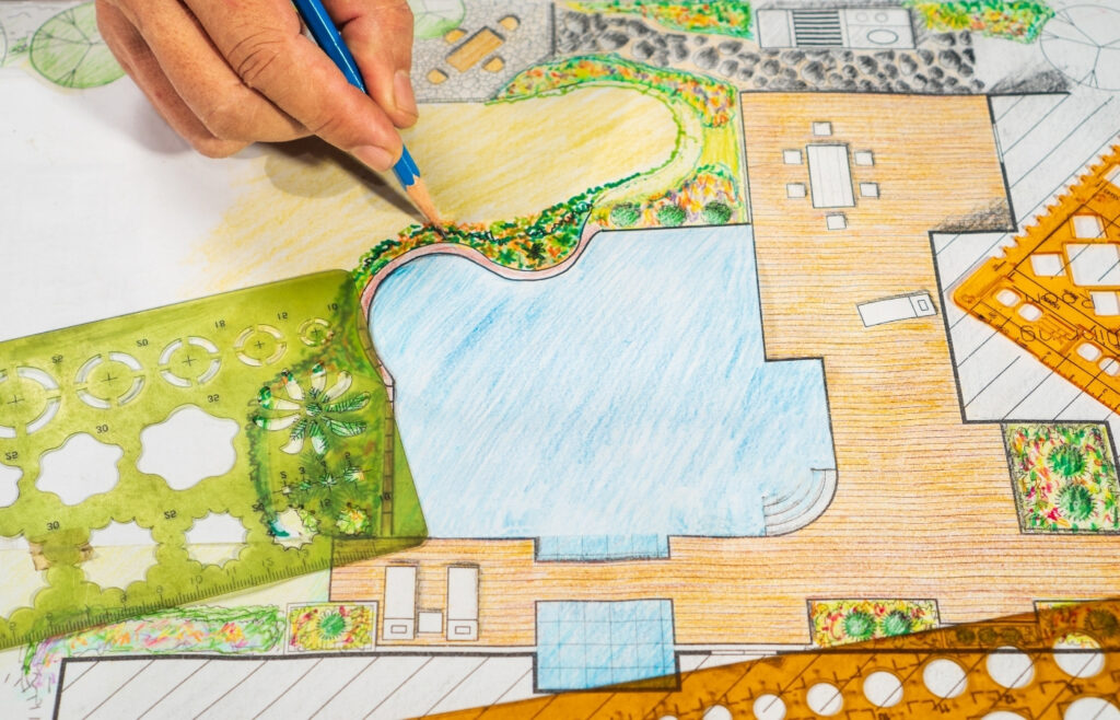 progettazione giardino su misura